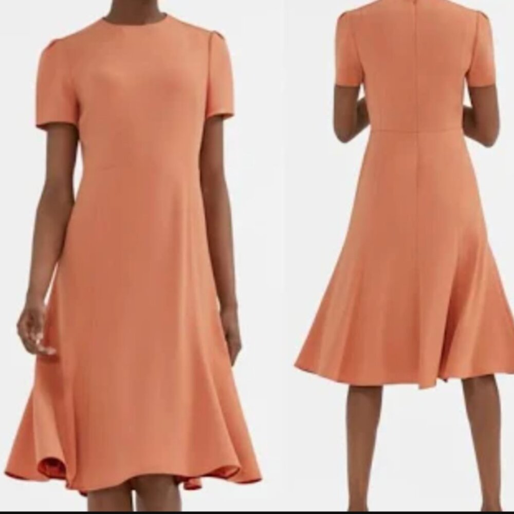 MM LaFleur Inez Dress in terracotta